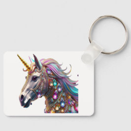 Chaveiro Esmeraldas E Esfregões Em Um Design De Ornamentado