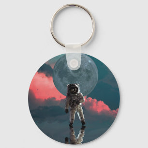 Chaveiro Espaço Astronauta de Arte Exterior