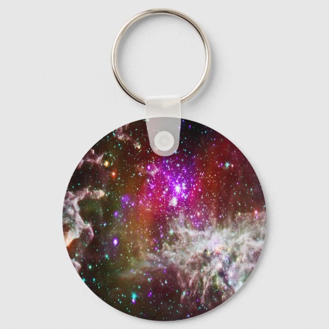 Chaveiro Espaço - Nebulosa Pacman (Frente)