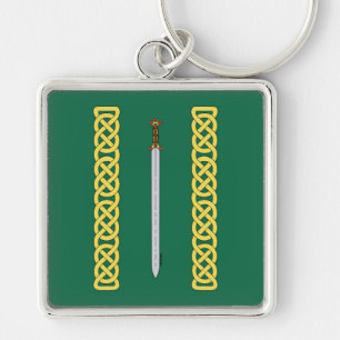 Chaveiro Espada celta e Knotwork