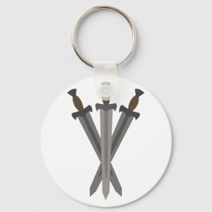 Chaveiro Espadas de Viking