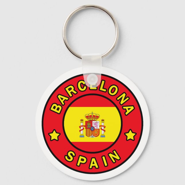 Chaveiro Espanha de Barcelona (Frente)