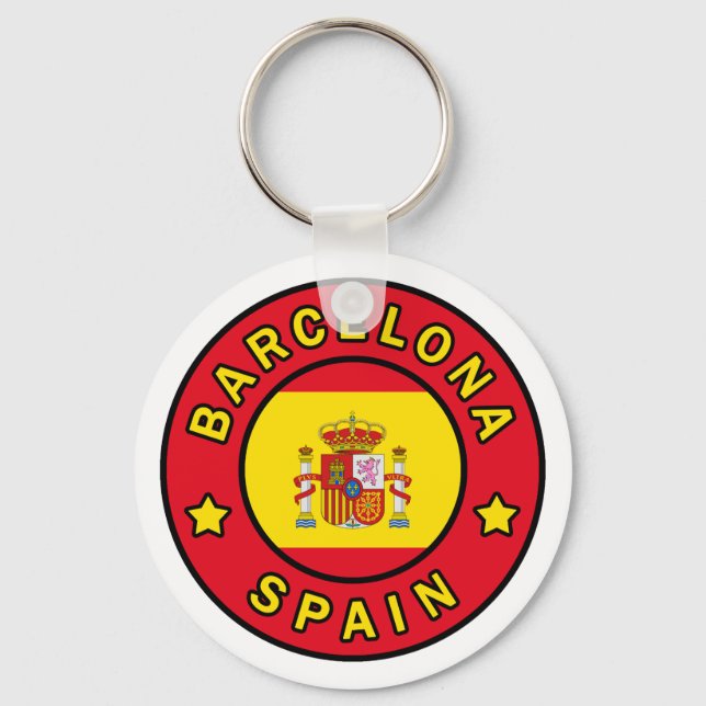Chaveiro Espanha de Barcelona (Frente)
