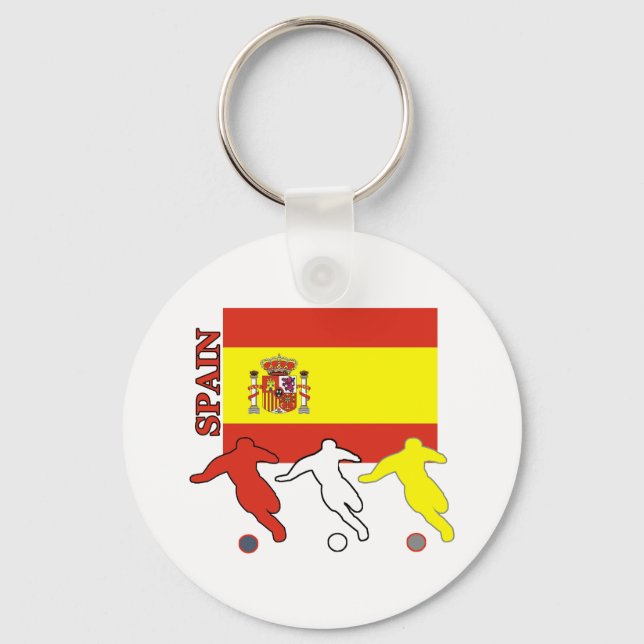 Chaveiro Espanha de futebol (Frente)