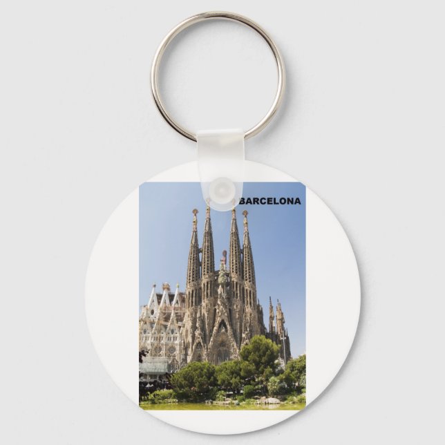 Chaveiro ESPANHA DE SAGRADA FAMILIA BARCELONA (Rua.K) (Frente)