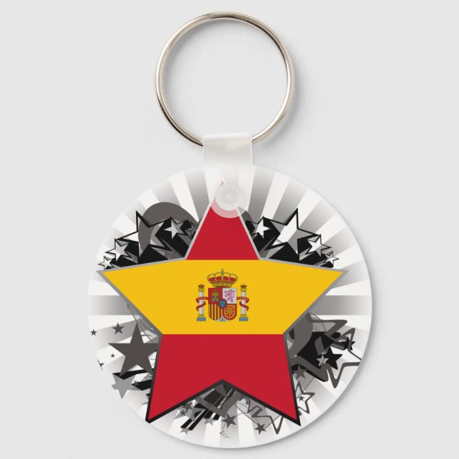 Chaveiro Espanha Star (Frente)