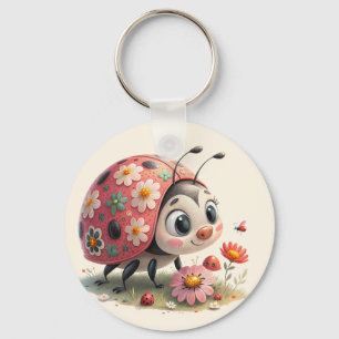 Chaveiro Espanhol floral Whimsical