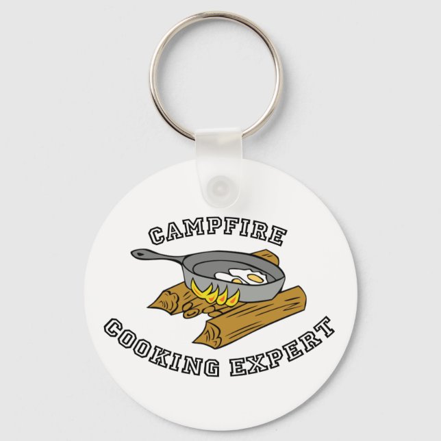 Chaveiro Especialista em Cozinhar de Campfire (Frente)