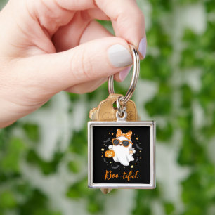 Chaveiro Especiaria Ghost Pumpkin do Halloween Bonita Perso
