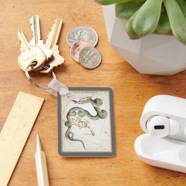 Chaveiro Espelho de Urânia, Mapa Celeste de Astronomia Anti (Mesa)