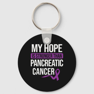 Chaveiro Esperança mais forte do que o Cancer Câncer de pân