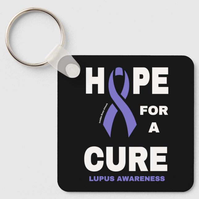 Chaveiro Esperança por uma Cura...Lupus (Frente)