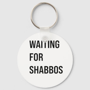 Chaveiro Esperando pelo Shabbos Hanukkah Engraçado Judeu