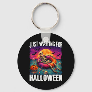Chaveiro Esperando Pelo Verão do Halloween Esqueleto Homens