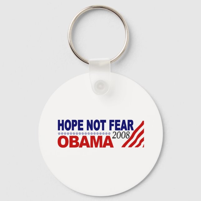 Chaveiro Espero não temer Obama 08 (Frente)