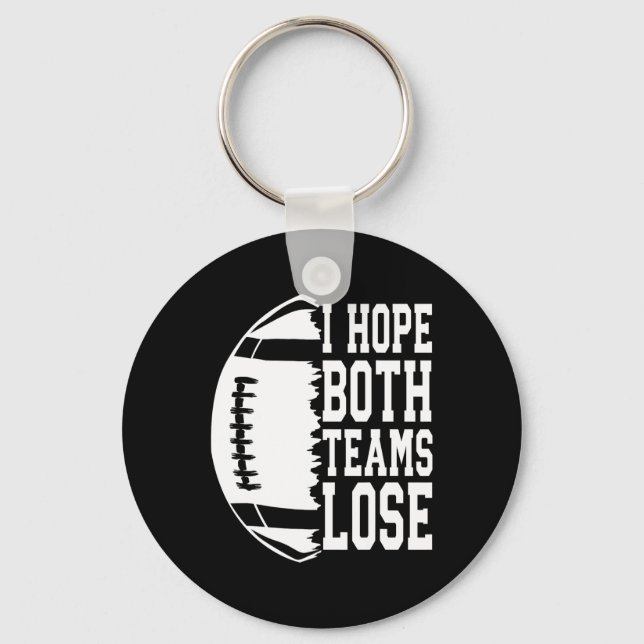 Chaveiro Espero Que Ambas As Equipes Perder Engraçado Futeb (Frente)
