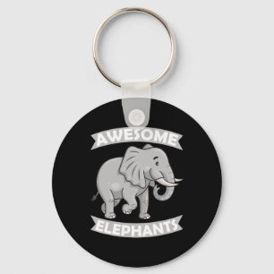 Chaveiro Espetacular Elefantes Zoo Circus Elephant Conserva