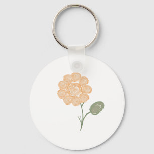 Chaveiro Espirais de Energia em Flor