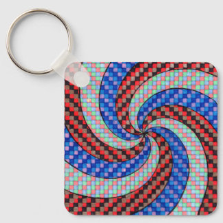 Chaveiro espiral de design único 