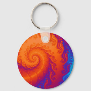 Chaveiro Espiral Fractal