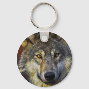 Chaveiro Espírito do Lobo - Presentes de foto de lobo ther