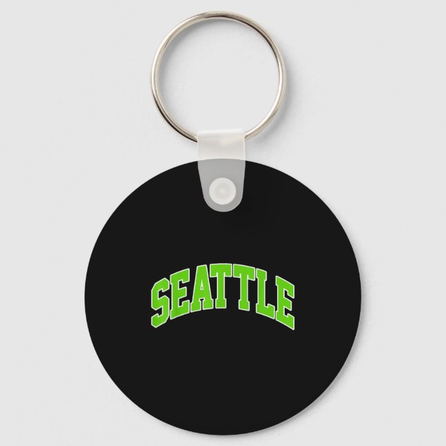 Chaveiro Espírito Escolar Clássico de Seattle Vá (Frente)