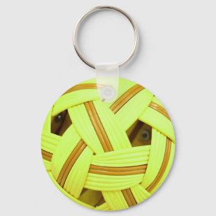 Chaveiro Esportes Amarelos de Sepak Takraw