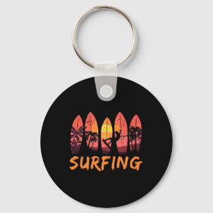 Chaveiro Esportes Aquáticos de Surfista Oceano - Ondas de P