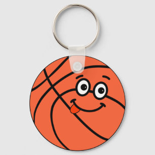 Chaveiro Esportes engraçados bola de basquete
