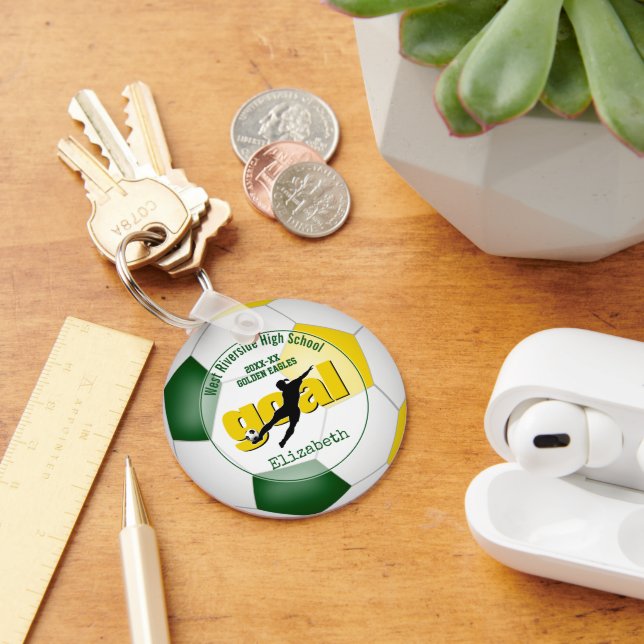 Chaveiro esportes espirituais de jogadores de futebol com g (Mesa)