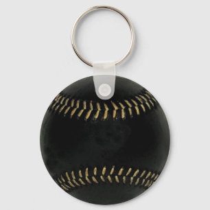 Chaveiro esportes, preto no beisebol