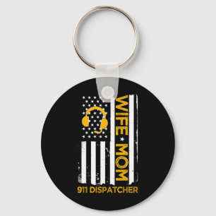 Chaveiro Esposa Mãe 911 Expedidor U-U Bandeira Independênci