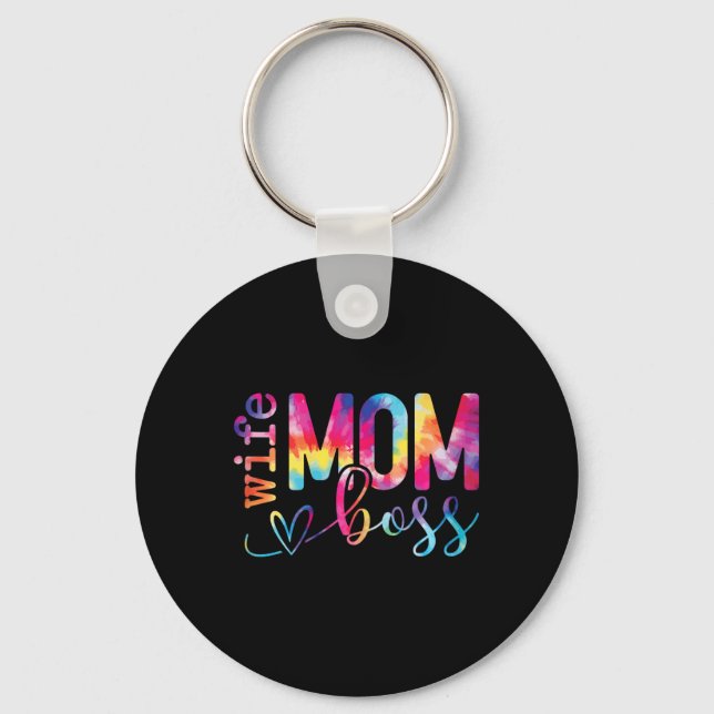 Chaveiro Esposa Mãe Chefe Dia de as mães Engraçado (Frente)