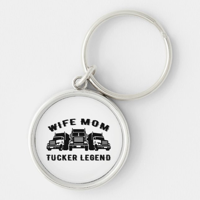 Chaveiro Esposa Mãe Trucker Legend Cotes (Frente)