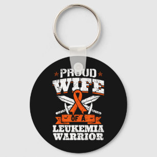 Chaveiro Esposa Orgulhosa De Um Guerreiro De Leucemia Sensi