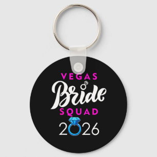 Chaveiro Esquadra de Noivas de Vegas 2026 Casadas em Vegas