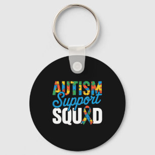 Chaveiro Esquadrão de apoio ao autismo para conscientização