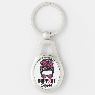 Chaveiro Esquadrão de Apoio Desarrumado Rosa Guerreiro Cânc