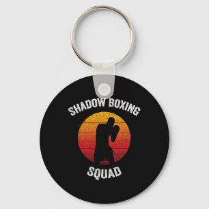 Chaveiro Esquadrão de Boxe Fantasma Kickboxing Vintage