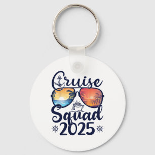 Chaveiro Esquadrão de Cruzeiro Férias de Verão de 2025 Famí