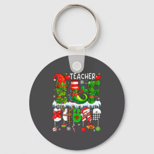 Chaveiro Esquadrão de Elfo Professor Xmas Chapéu de Elfo Co