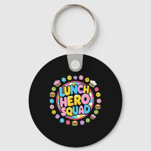 Chaveiro Esquadrão de Heroínas do Almoço Préppy de Volta às