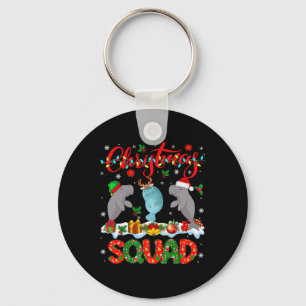 Chaveiro Esquadrão de Natal 3 Papais noeis Reindeer Elf Man