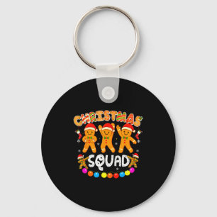Chaveiro Esquadrão de Natal Funny Xmas Família Biscoito de