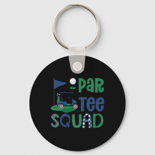 Chaveiro Esquadrão de Par-tee Amante de Golfe Aniversário F