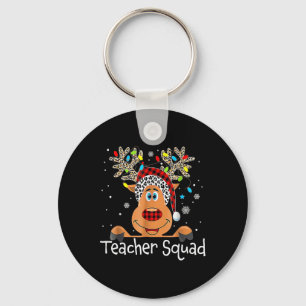Chaveiro Esquadrão de Professores Rena Professor Natal Xmas