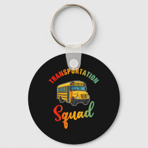 Chaveiro Esquadrão de Transporte Motorista de Ônibus Engraç