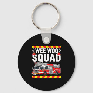 Chaveiro Esquadrão Divertido Wee Woo Departamento de Bombei