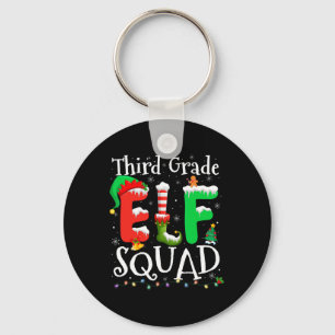 Chaveiro Esquadrão Elf do 3º ano Xmas Engraçado Natal Terce