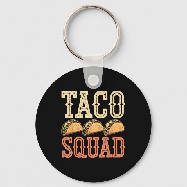 Chaveiro Esquadrão Funny Taco (Frente)